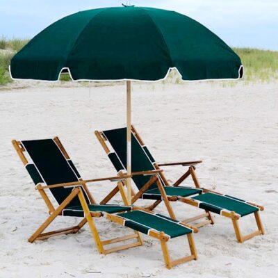 Resort Style Chair & Umbrella Set (WBDS)